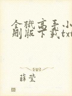 全职高手小说未删版下载txt