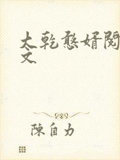大乾憨婿阅读全文封面