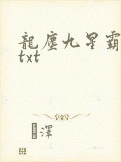 龙尘九星霸体诀txt