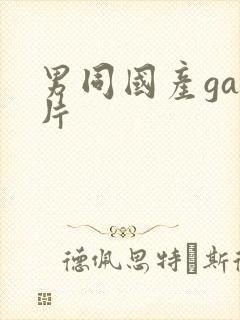 男同国产gay片