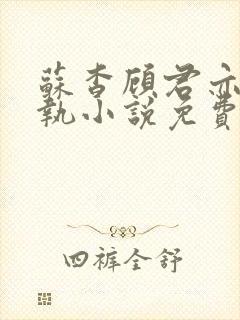 苏杳顾君亦白九执小说免费阅读