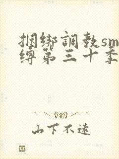 捆绑调教sm束缚第三十季