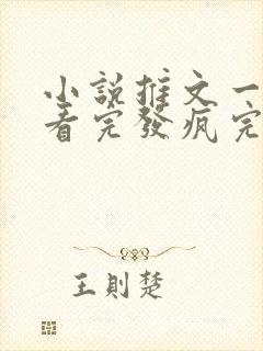 小说推文一口气看完发疯完结爽文