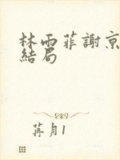 林雨菲谢京墨大结局