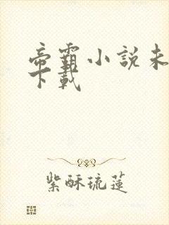 帝霸小说未删版下载