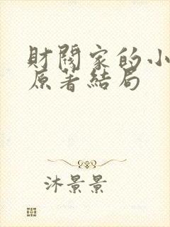 财阀家的小儿子原著结局