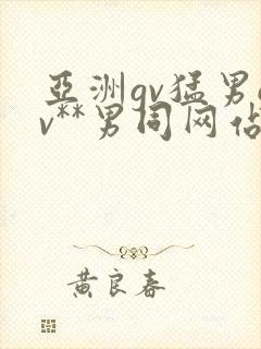 亚洲gv猛男gv**男同网站封面