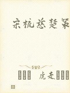 宋梳慈楚策小说