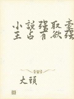 小说强取豪夺男主占有欲强