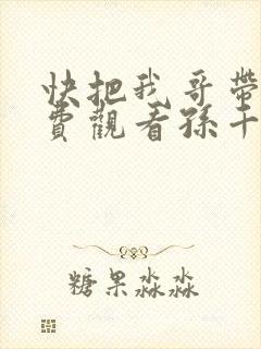快把我哥带走免费观看孙千