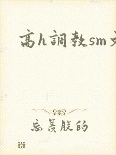 高h调教sm文