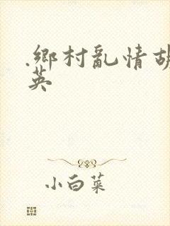 .乡村乱情胡秀英封面