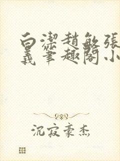 白洁赵敏张倩高义笔趣阁小说封面
