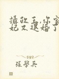 摄政王,你家王妃又退婚了封面