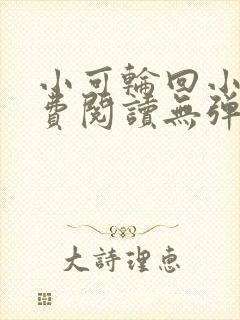 小可轮回小说免费阅读无弹窗