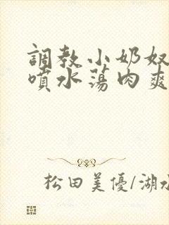调教小奶奴高h喷水荡肉爽文