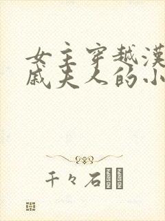 女主穿越汉朝成戚夫人的小说