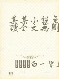 某某小说免费阅读全文无删减版