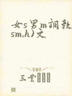 女s男m调教(sm,h)文封面