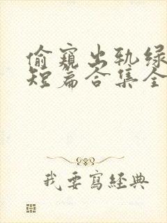 偷窥出轨绿帽癖短篇合集全文