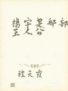 杨宇是哪部小说主人公