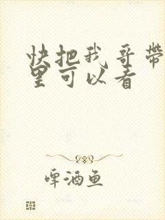 快把我哥带走那里可以看封面