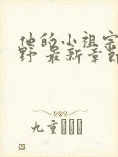他的小祖宗甜又野 最新章节