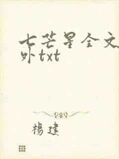 七芒星全文加番外txt