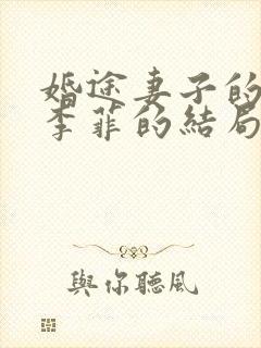 婚途妻子的秘密李菲的结局