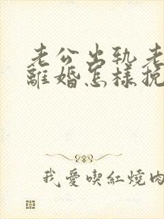 老公出轨老婆要离婚怎样挽回封面