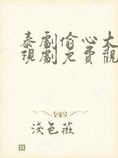 泰剧偷心大盗电视剧免费观看