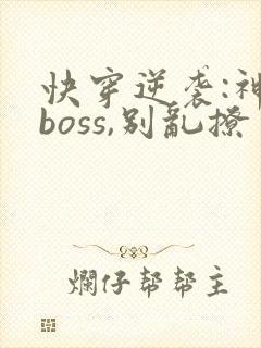快穿逆袭:神秘boss,别乱撩