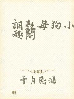 调教母狗小说笔趣阁