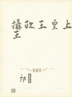 摄政王皇上双男主
