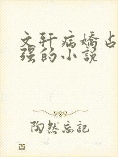 文轩病娇占有欲强的小说封面