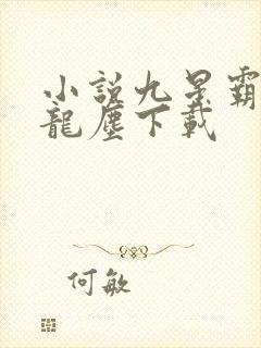 小说九星霸体诀龙尘下载