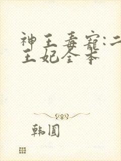 神王毒宠:二嫁王妃全本