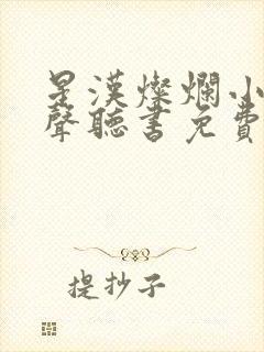 星汉灿烂小说有声听书免费