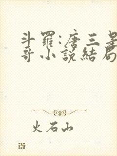 斗罗:唐三是我哥小说结局