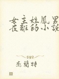 女主姓凤男主叫夜离的小说