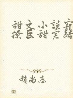 甜文小说宠文巨撩巨甜完结