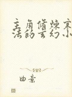 主角修炼寒冰功法的玄幻小说