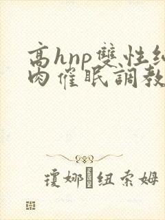高hnp双性纯肉催眠调教