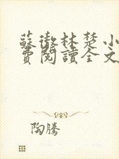 苏彻林楚小说免费阅读全文
