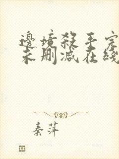 边境杀手完整版未删减在线免费观看封面