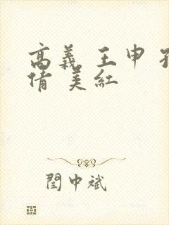 高义 王申 孙倩 美红