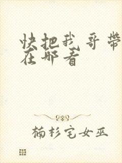 快把我哥带走能在哪看
