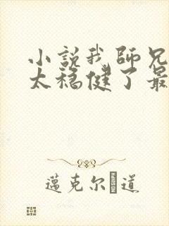 小说我师兄实在太稳健了最新更新封面