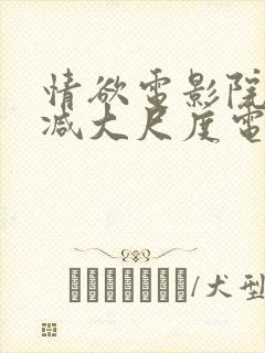情欲电影院无删减大尺度电影