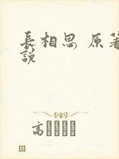 长相思 原著小说